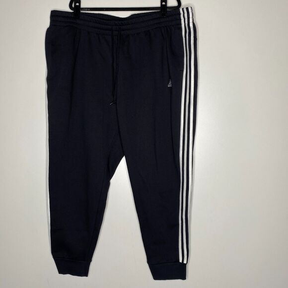 New Adidas Essentials 3 Stripes Fleece Jogger Sweatpants Women's Plus Size 3X - Picture 8 of 8